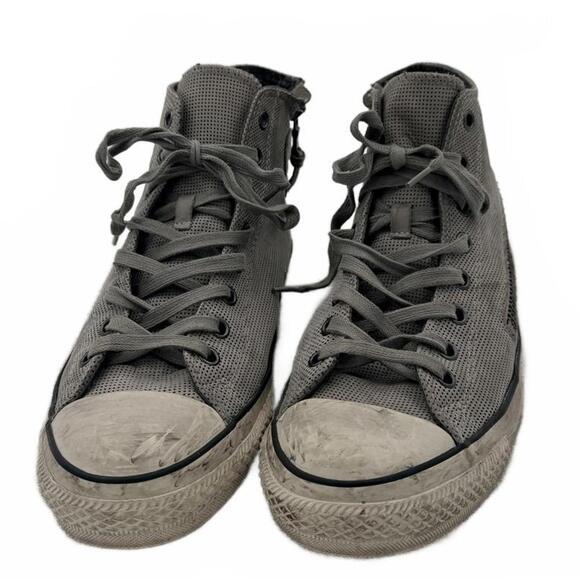Converse x Varvatos Chuck Taylor Hi 151283C US12 Grey w/ Zip - Picture 4 of 9